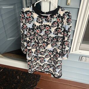 Xhilaration Multicolor Dress with Black Accents